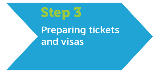 Description of step 3 : Consult Healtha guides for issuing visas and tickets.
Visa and flight tickets to Iran, including:
Deposit the ticket and visa fee to the international account of Healtha for the preparation of visas and tickets by Healtha
<br>
Obtaining a visa from the Iranian consulate
Issuance of visas at Iran's international airports
Buy tickets from ticket sales sites or air travel service offices (travel agency)
